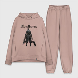 Женский костюм оверсайз Bloodborne, цвет: пыльно-розовый