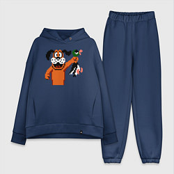 Женский костюм оверсайз Duck Hunt, цвет: тёмно-синий