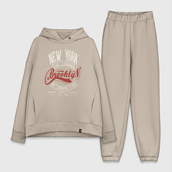 Женский костюм оверсайз Городские легенды Нью-Йорка