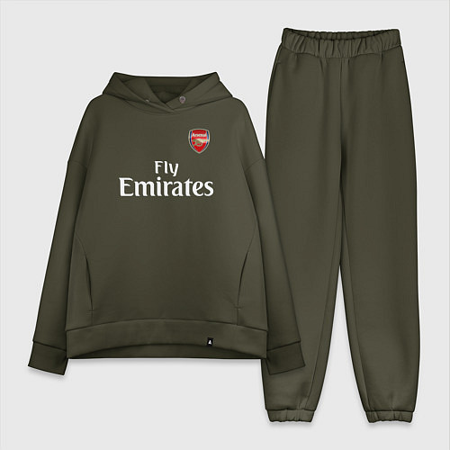 Женский костюм оверсайз ARSENAL / Хаки – фото 1
