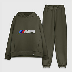 Женский костюм оверсайз BMW M5, цвет: хаки