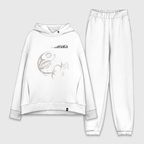 Женский костюм оверсайз NIER AUTOMATA / Белый – фото 1