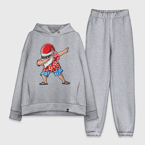 Женский костюм оверсайз Santa Dab / Меланж – фото 1