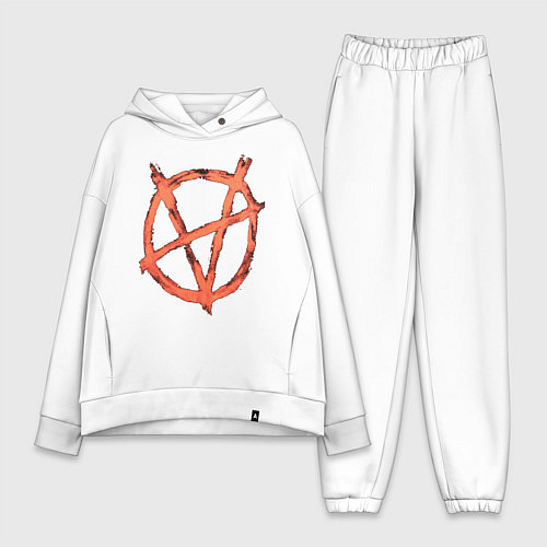 Женский костюм оверсайз VETEMENTS 20 / Белый – фото 1