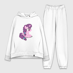 Женский костюм оверсайз Pony Pink Mammal Purple - Litt, цвет: белый