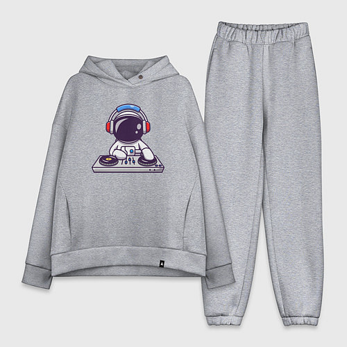 Женский костюм оверсайз ДИДЖЕЙ DJ Z / Меланж – фото 1