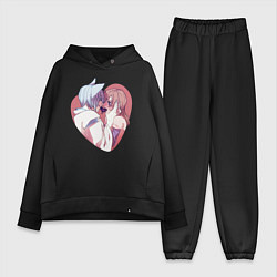 Женский костюм оверсайз Tomoe and Nanami KIss, цвет: черный