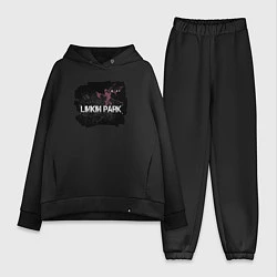 Женский костюм оверсайз Linkin Park LP 202122, цвет: черный