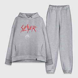 Женский костюм оверсайз Slayer: Kerry King, цвет: меланж