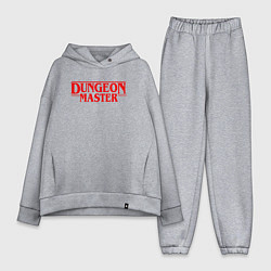 Женский костюм оверсайз DUNGEON MASTER ГАЧИМУЧИ, цвет: меланж