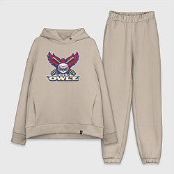 Женский костюм оверсайз Orem Owlz - baseball team