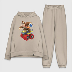 Женский костюм оверсайз Donkey Kong Super Mario Nintendo