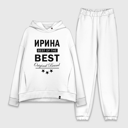 Женский костюм оверсайз ИРИНА BEST OF THE BEST / Белый – фото 1