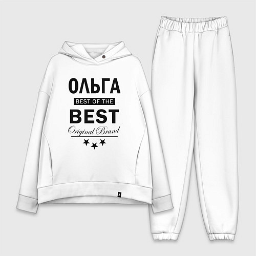 Женский костюм оверсайз ОЛЬГАЯ BEST OF THE BEST / Белый – фото 1