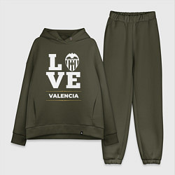 Женский костюм оверсайз Valencia Love Classic, цвет: хаки