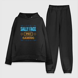 Женский костюм оверсайз Sally Face PRO Gaming, цвет: черный