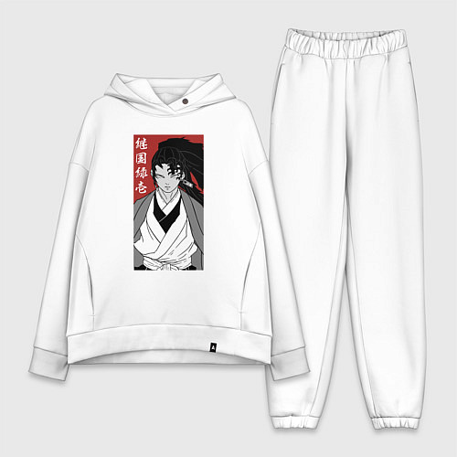 Женский костюм оверсайз Охотник Ёриичи / Белый – фото 1