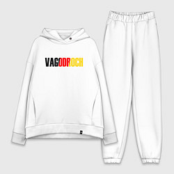 Женский костюм оверсайз VAGODROCH, цвет: белый