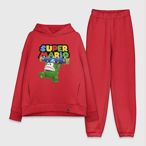 Женский костюм оверсайз Super Mario - Spike - Character / Красный – фото 1