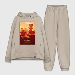 Женский костюм оверсайз Abe oddysee - scrabania