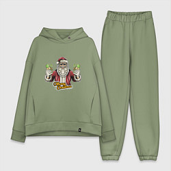 Женский костюм оверсайз Santa money