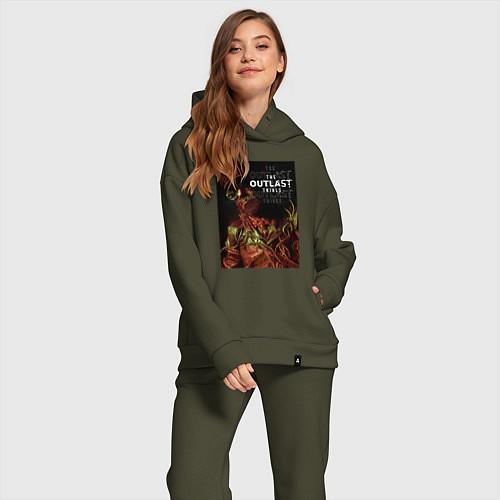 Женский костюм оверсайз The Outlast Trials Лиланд Койл / Хаки – фото 2