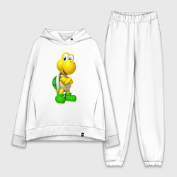 Женский костюм оверсайз Купа-трупа стоит, цвет: белый