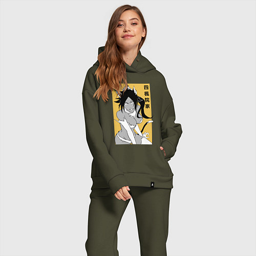 Женский костюм оверсайз Йоруичи / Хаки – фото 2