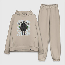 Женский костюм оверсайз Large TV Man