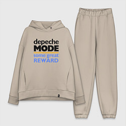 Женский костюм оверсайз Depeche Mode - Some Great Reward, цвет: миндальный