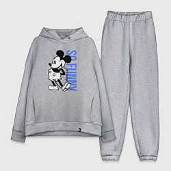 Женский костюм оверсайз So funny Mickey, цвет: меланж