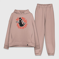 Женский костюм оверсайз Pew pew madafakas