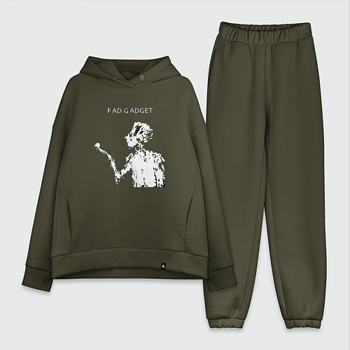 Женский костюм оверсайз Fad Gadget - Tovey live / Хаки – фото 1