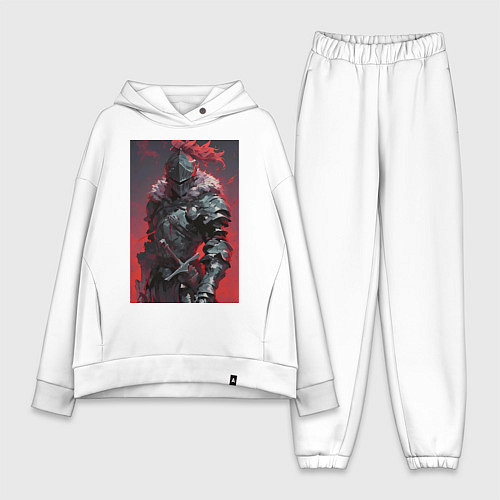Женский костюм оверсайз Убийца гоблинов воин / Белый – фото 1