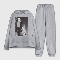 Женский костюм оверсайз Невеста чародея Тисэ Хатори манга, цвет: меланж