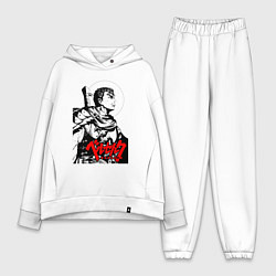 Женский костюм оверсайз Berserker - Gats, цвет: белый