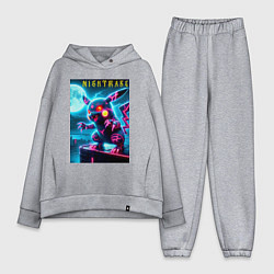 Женский костюм оверсайз Pikachu - nightmare, цвет: меланж