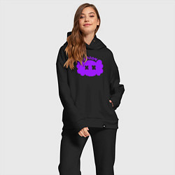 Женский костюм оверсайз BTS Arson, цвет: черный — фото 2