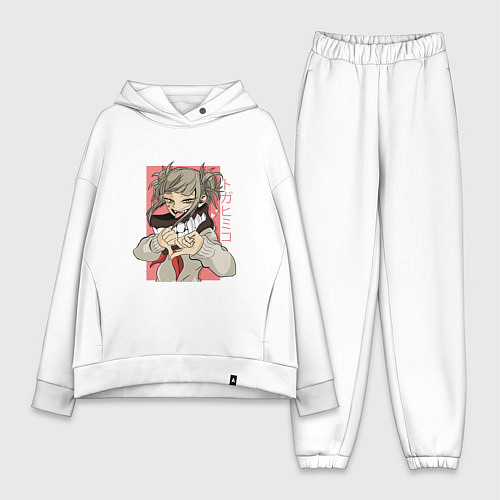 Женский костюм оверсайз Химико Того / Белый – фото 1