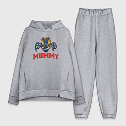 Женский костюм оверсайз Dead mummy, цвет: меланж