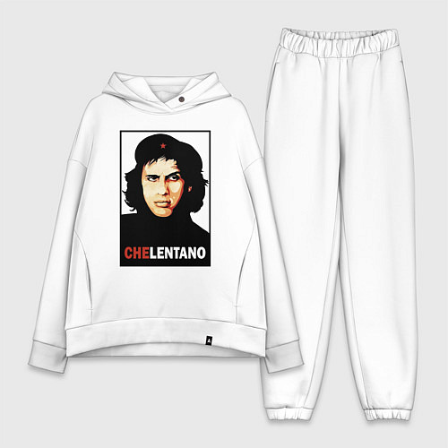 Женский костюм оверсайз Che guevara - Chelentano / Белый – фото 1