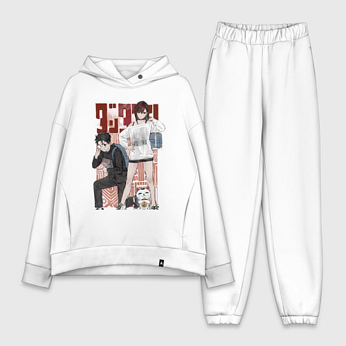 Женский костюм оверсайз Такакура Момо Аясэ / Белый – фото 1