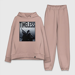 Женский костюм оверсайз Timeless, цвет: пыльно-розовый