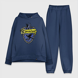 Женский костюм оверсайз Ravenclaw emblem, цвет: тёмно-синий