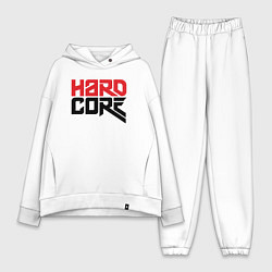 Женский костюм оверсайз Hardcore style
