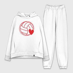 Женский костюм оверсайз Volley love