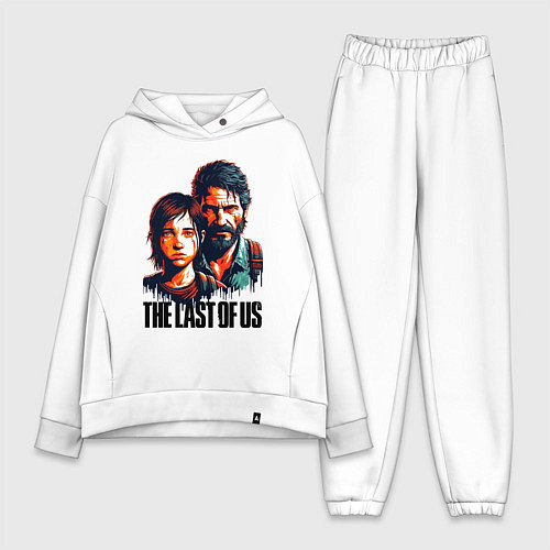 Женский костюм оверсайз Элли и Джоэл - одни из нас / Белый – фото 1