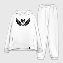 Женский костюм оверсайз 1971 с крыльями