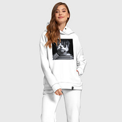 Женский костюм оверсайз Denzel curry, цвет: белый — фото 2