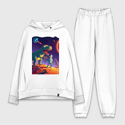 Женский костюм оверсайз Робот-сгибальщик Бендер прилетел на планету диноза